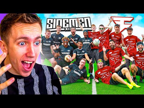 MINIMINTER REACTS TO SIDEMEN vs FAZE CROSSBAR CHALLENGE!