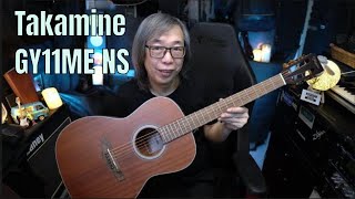 Video thumbnail for Takamine GY11ME NS by Jon is just TOO LouD!!