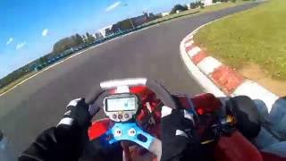 preview picture of video 'karting magny cours, kart à boite'