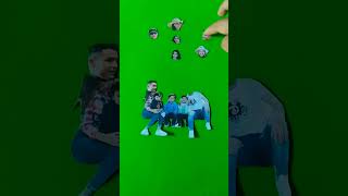 Woww ‼️ The God Messi with family 😍 funny character change puzzle football 😹 #shorts #football