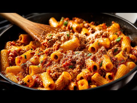 My Family Asks for This Pasta Every Weekend! So Easy and Incredibly Delicious!