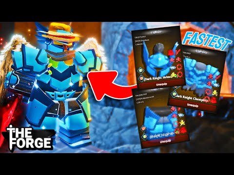Attempting To CRAFT The FASTEST Armor Set In The Forge! (Guide/Tips/Tricks/More!)