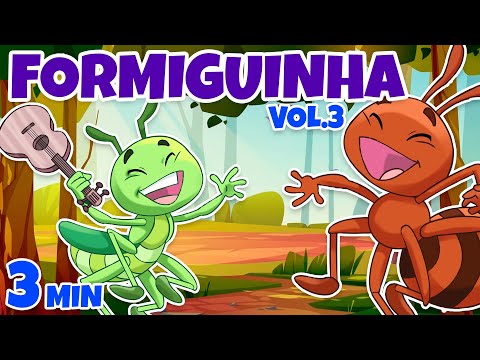 Formiguinha Vol. 3 - Giramille 3 min | Desenho Animado Musical