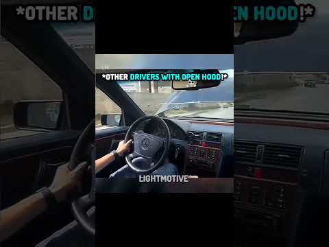 Bmw's driver are just drifting with open hood 🤯💀