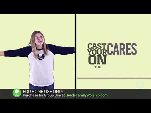 Psalm 55:22 - Cast Your Cares (Hand Motions)