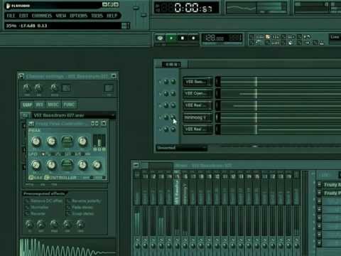 FL Studio 8 Full Track Production Part 1 (150 Free Loops Download)