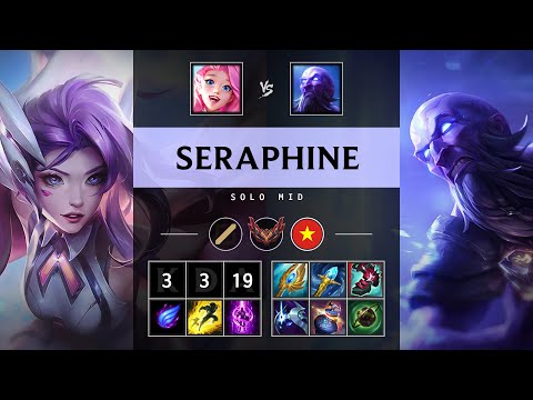 Seraphine Mid vs Ryze: Killing spree - VN Grandmaster Patch 25.S1.1