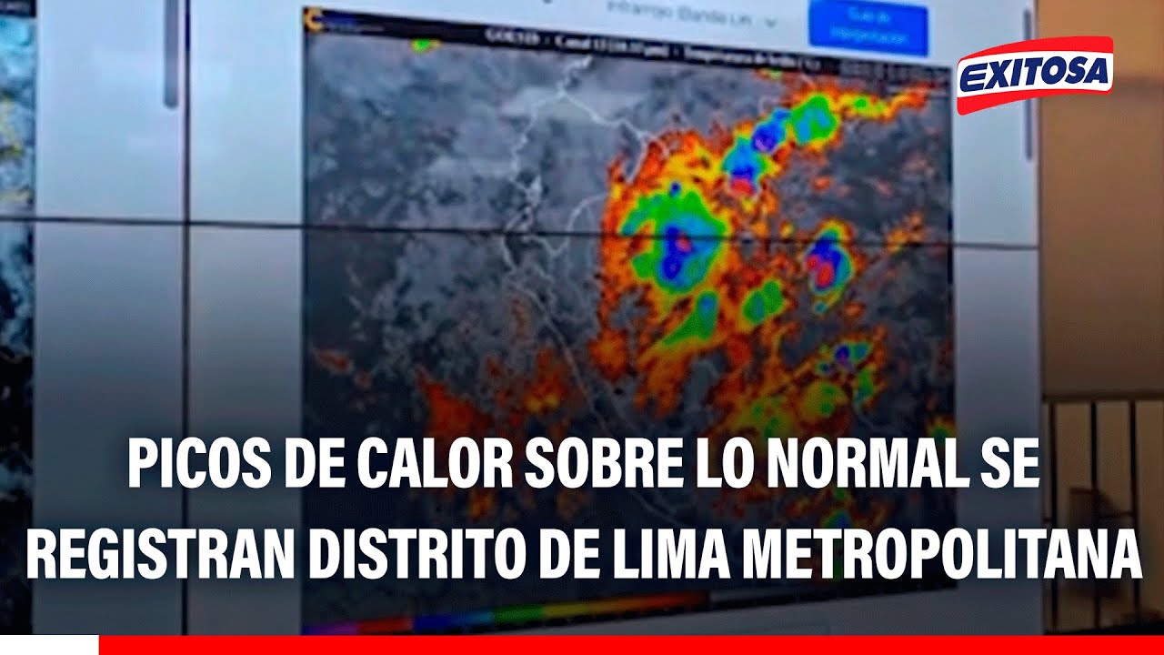 🔴🔵 Senamhi: Picos de calor sobre lo normal se registran distrito de Lima Metropolitana