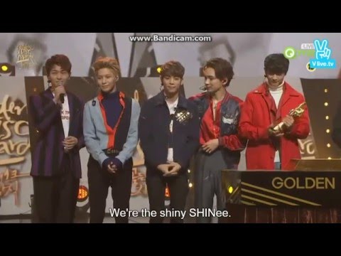 160121 SHINee - Bonsang (2016 Golden Disk Awards)