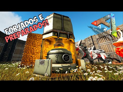 FORJADOS E FICANDO PREPARADOS PARA AS BATALHAS!! ep.11 - ARK SUPREME