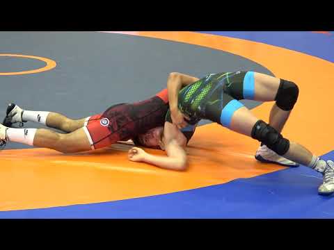 Wrestling / Ringen, MDM 2024, Greiz, Jugend A (U17), 65 kg, Freestyle, Attayi - Völker