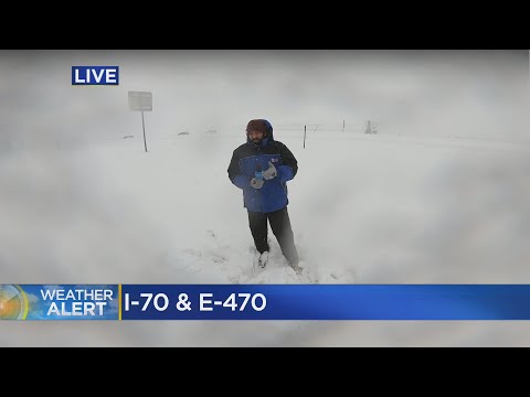 'Whiteout, Brutal Conditions' On Interstate 70, Closures In Colorado Foothills & Out East