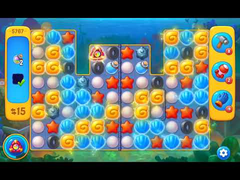 Fishdom level 5767 to challenge level 5771