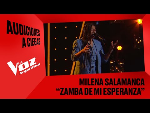 Milena Salamanca - "Zamba de mi esperanza" - Audiciones a ciegas - La Voz Argentina 2025