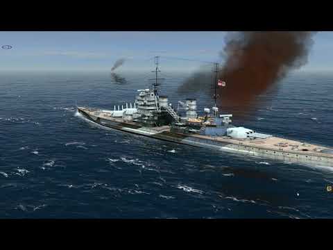Atlantic Fleet HMS Lion vs DKM Bismarck