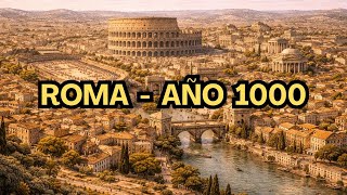 Así era Roma en el año 1000 (Reconstruido con IA)