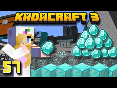 KADACRAFT S3 EP.57 | 6 HOURS DIAMOND MINING!