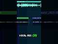 HOW TO MAKE YOUR VOCALS SOUND GOOD Using Valious Vocal Preset Shorts Short Hiphop Music Rap