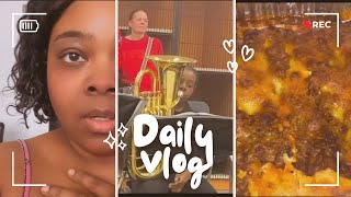 VLOG | FIRST TIME MAKING LASAGNA | WENT TO RECITAL #momlife