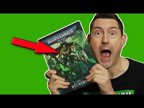 New Necron Codex 9th - Unwrapping