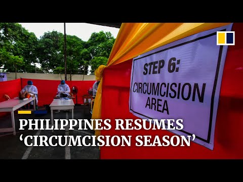 Mass circumcisions return to the Philippines after Covid-19 pandemic delay