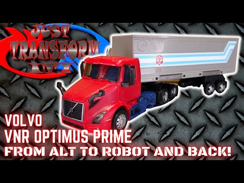 JUST TRANSFORM IT!: Volvo VNR Optimus Prime