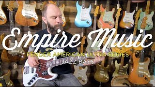 Video thumbnail for Fender American Ultra Jazz Bass - EMPIRE MUSIC by Empire Music