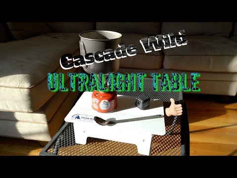 Cascade Wild Ultralight Table