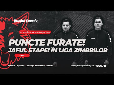 Meciul dintre HC Buzău şi CSM Bucureşti, decis de cuplul Cazan-Suliman