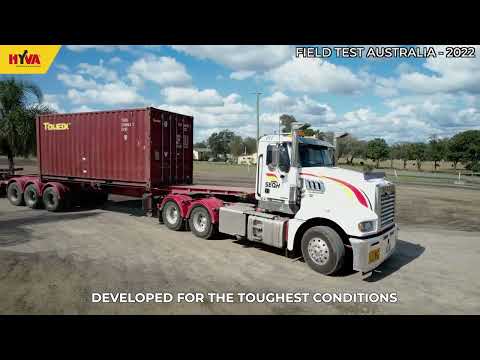 Field test in Australia HYVA automatic trailer coupling at work in the most difficult conditions