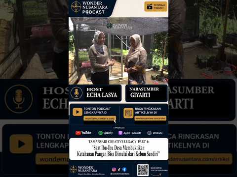 Saat Ibu-Ibu Desa Membuktikan Ketahanan Pangan Bisa Dimulai dari Kebun Sendir