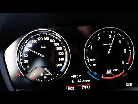 BMW 116D F20 116PS 0-100 acceleration