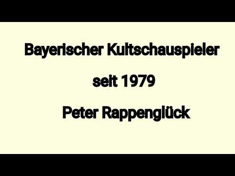 Peter Rappenglück 40 Jahre Kultschauspieler
