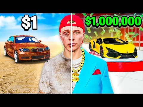 1€ WERKSTATT zu 100.000.000€ WERKSTATT UPGRADEN in GTA 5 RP!