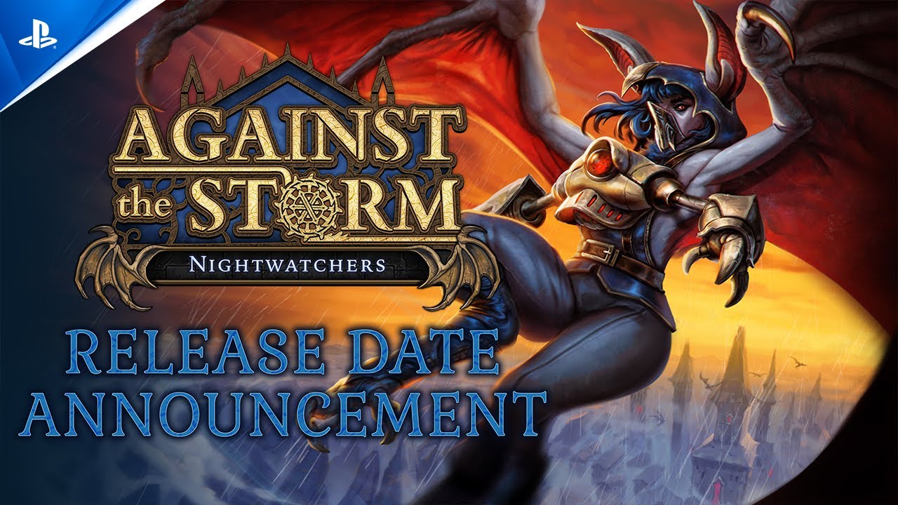 Against the Storm - Nightwatchers - Release Date Trailer | PS5 & PS4 Games