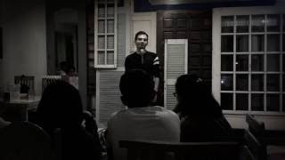 Mark Ghosn of Ampalaya Monologues performs "Mga Bulong sa Hangin"