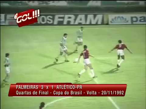 Palmeiras 3x1 Atlético PR - Copa do Brasil 1992