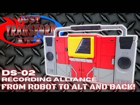 JUST TRANSFORM IT!: DS-02 Recording Alliance (Blaster)