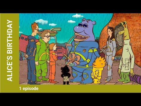 Alice's Birthday. Cartoon. Fantasy