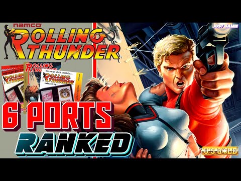 Which Version of Rolling Thunder Did I Rank No.1? #rollingthunder #namco #arcadegames
