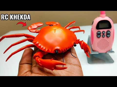 RC Realistic Khekda Fastest Crab Unboxing & Testing - Chatpat toy tv