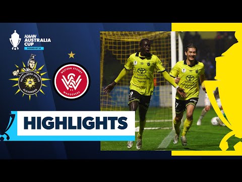 Heidelberg United v Western Sydney Wanderers | Highlights | Hahn Australia Cup 2025 Round of 16