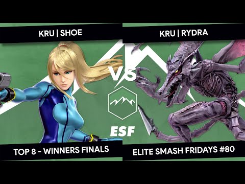 Elite Smash Friday #80 - Shoe (ZSS) vs Rydra (Ridley) - Top 8 - Winners Finals
