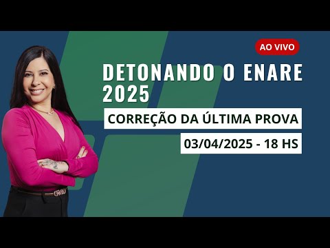 RESIDÊNCIA ENARE 2025 - CORREÇÃO DA ÚLTIMA PROVA COM NATALE SOUZA