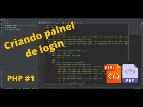 [TUTORIAL] Criando sistema de login com PHP, e utilizando Sessões | PHP #1