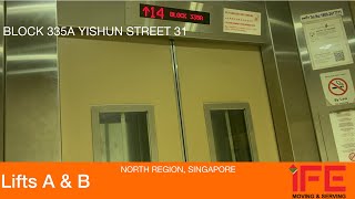 HDB Block 335A Yishun || IFE Elevator