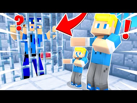 COMANDO LA POLIZIA CON MIO FIGLIO NELLA PRIGIONE PIÙ SICURA! - Minecraft ITA
