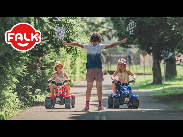Video Teaser für Falk - Falk Team Racing pedal quad (Ref.630/631)