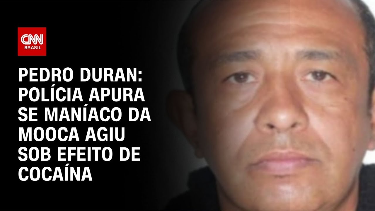 Pedro Duran: Polícia apura se Maníaco da Mooca agiu sob efeito de cocaína | CNN NOVO DIA