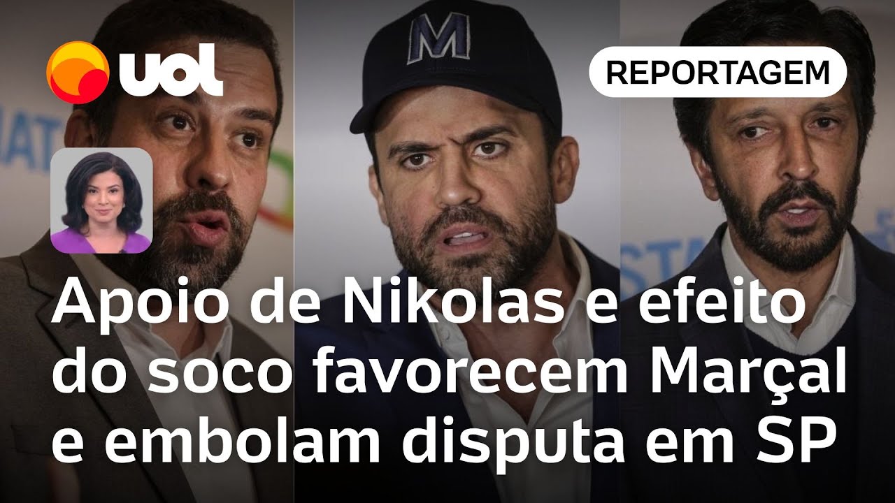 Apoio de Nikolas e efeito do soco em debate favorecem Marçal e embolam disputa em SP | Raquel Landim